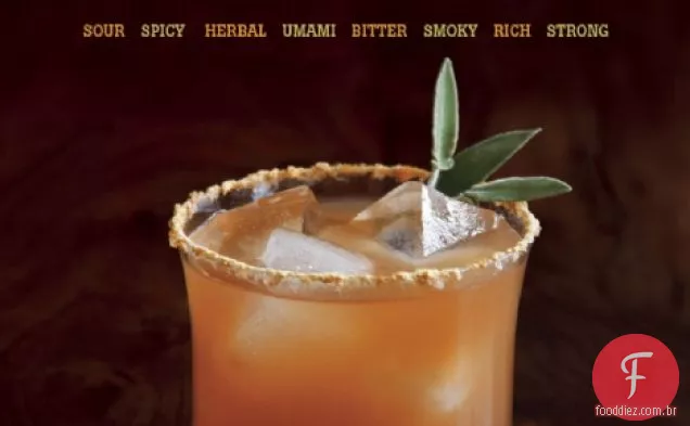 Cocktails salgados: azedo picante ervas UMAMI amargo Smoky Rico forte / Giveaway e Q & A com o autor