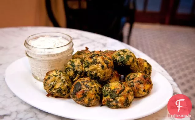 Receita De Bolas De Alcachofra De Espinafre