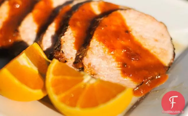 Laranja Grelhada-Lombo De Porco Chipotle