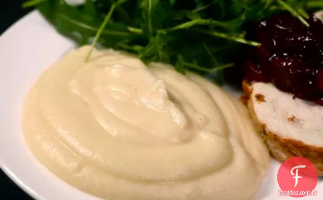 Purê de batatas rico e cremoso