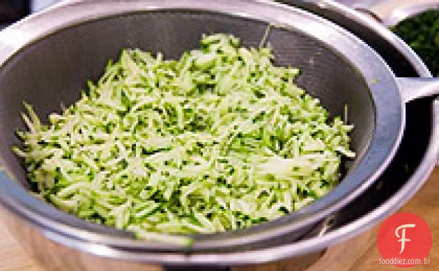 Abobrinha E Espinafre Gratinado