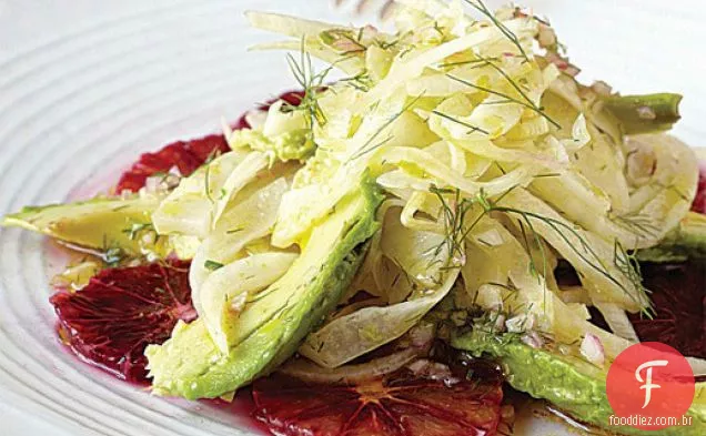 Salada De Erva-Doce, Laranja de sangue e abacate do mercado Bi-Rite
