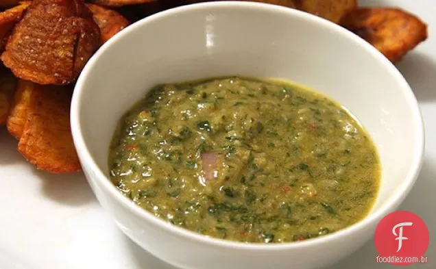Mint Mojo (molho de alho porto-riquenho com hortelã)