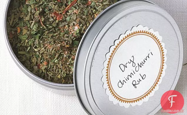 Seco Chimichurri Esfregar