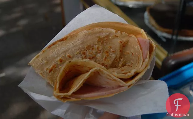 Presunto, Espinafre E Manteiga Crepes