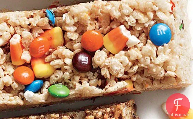 Milho doce e barras crocantes mastigáveis da M & M
