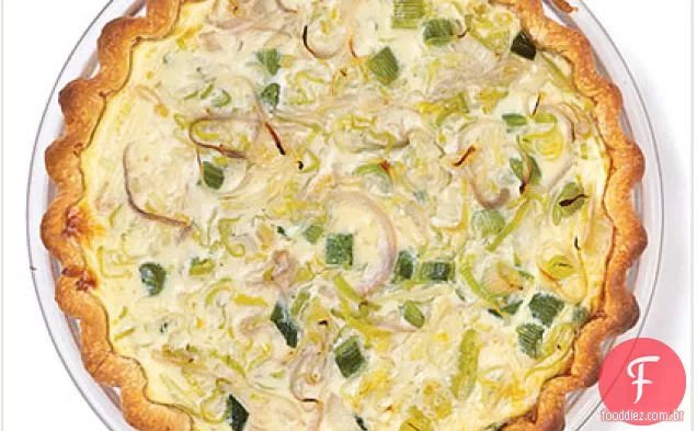 Quiche De Três Cebolas
