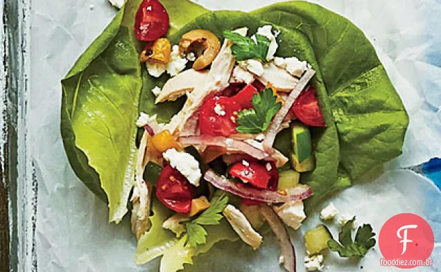 Tacos De Frango Grego
