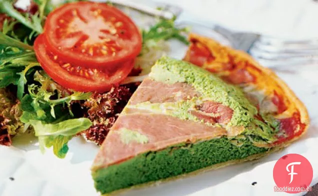 Prosciutto e Torta De Espinafre