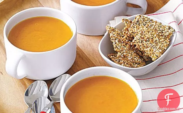 Sopa De Cenoura Com Curry