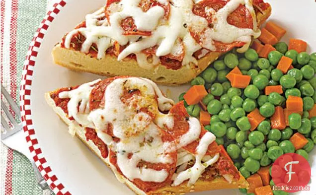 Pizzas De Pão Francês