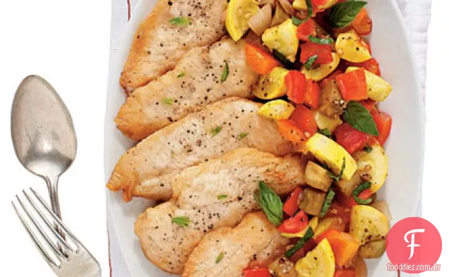 Frango com Ratatouille