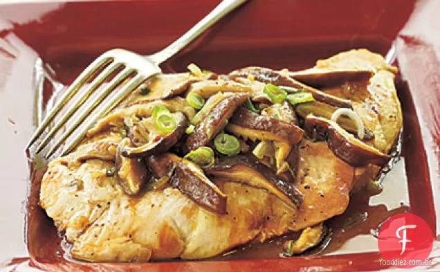Frango e Shiitake Marsala