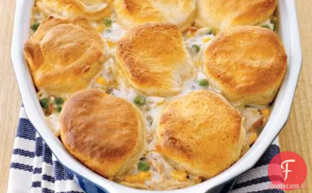 Frango e bolinhos