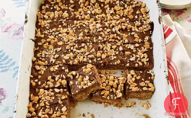 Manteiga De Amendoim-Chocolate-Barras De Cereais De Aveia
