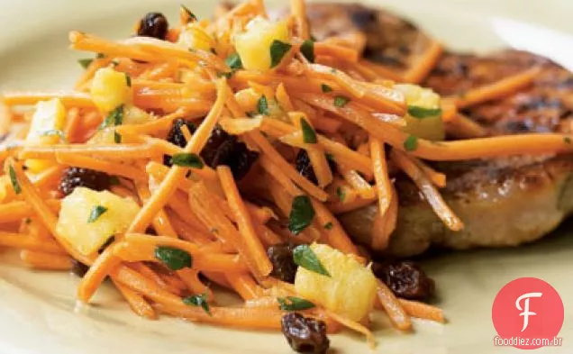 Cenoura-Abacaxi Slaw