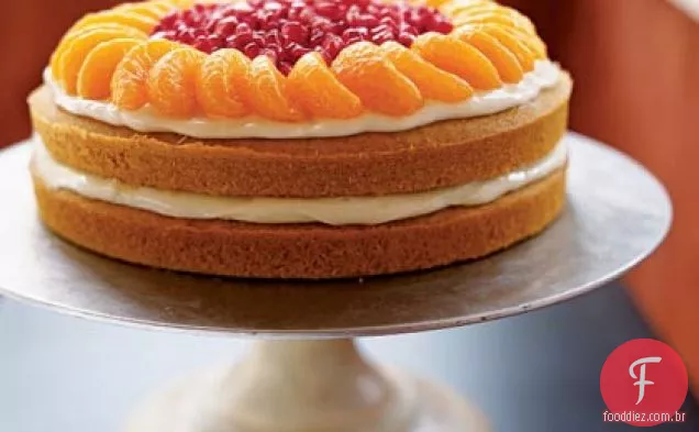 Bolo De Abóbora-Laranja