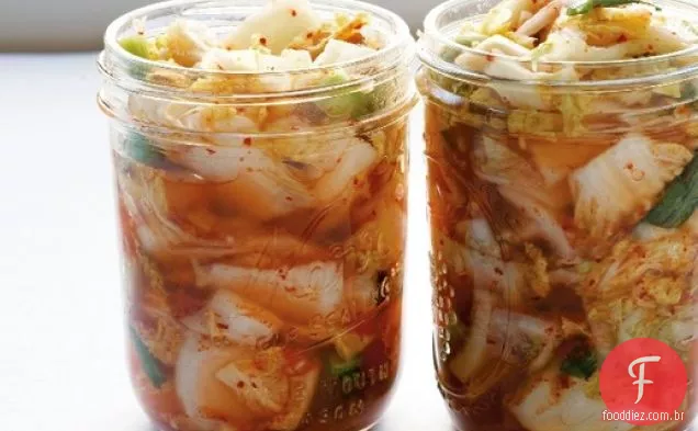 Cozinhar o Livro: Rápido Kimchi