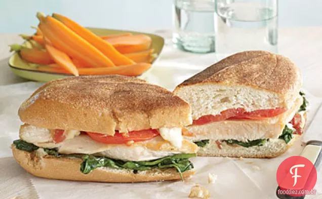 Cheddar BLT Panini