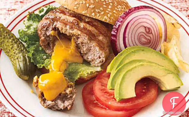 Cheeseburgers De Peru De Dentro Para Fora