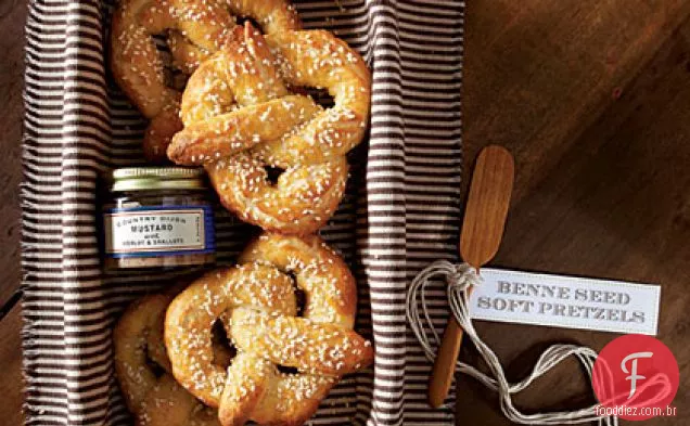 Benne Seed Soft Pretzels