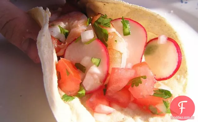 Jantar Esta Noite: Tacos De Salada De Frutos Do Mar
