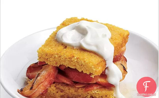 Shortcakes De Pêssego Ramificados