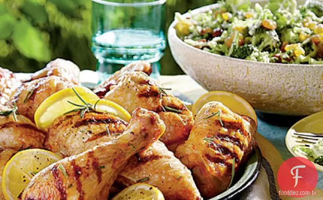 Frango Grelhado Com Leite Coalhado