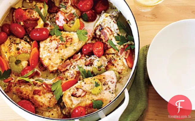 Frango ao Molho De Vinho
