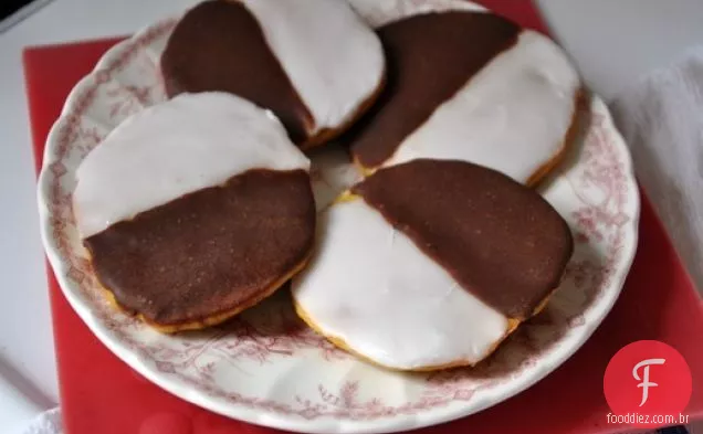 Biscoitos de abóbora Preto E Branco