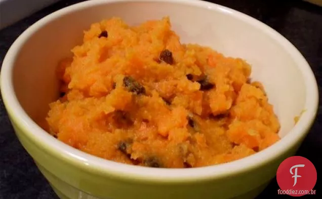 Saudável e delicioso: purê de cenoura e batata doce