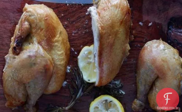 Frango assado saboroso de Jean-Georges Vongerichten