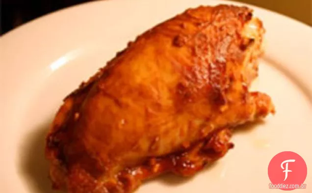 Jantar esta noite: Frango Assado com esmalte hoisin picante