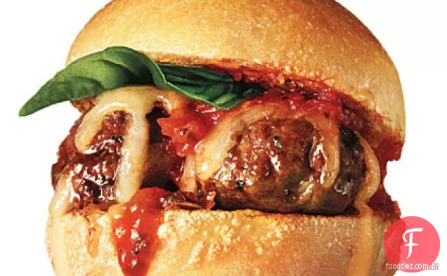 Sliders De Almôndega Italianos