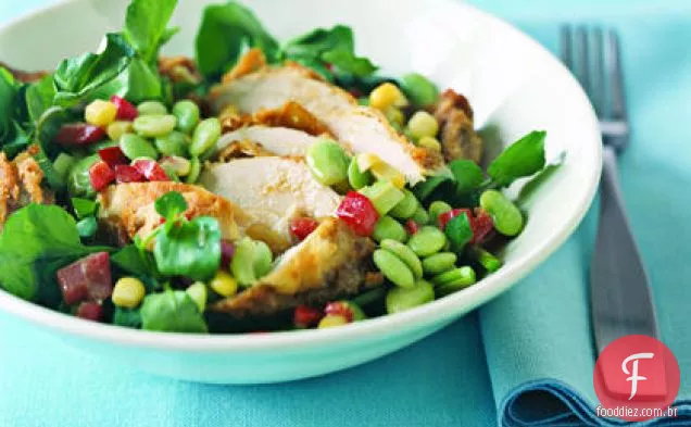 Salada De Frango Frito
