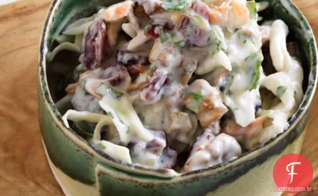 Salada De Repolho Raita Com Hortelã