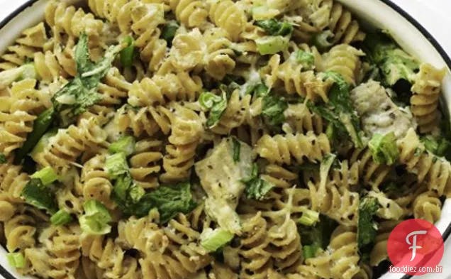 Caçarola De Atum De Trigo Integral Com Espinafre