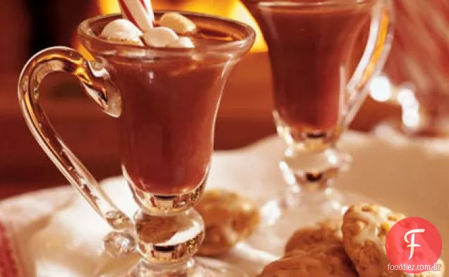 Peppermint Stick Chocolate Quente