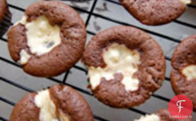 Cozinhar dos Glossies: Cupcakes de queijo creme de Chocolate