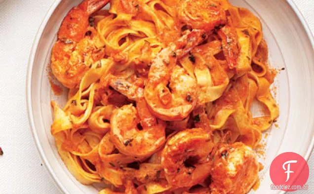 Camarão Vodka Pasta
