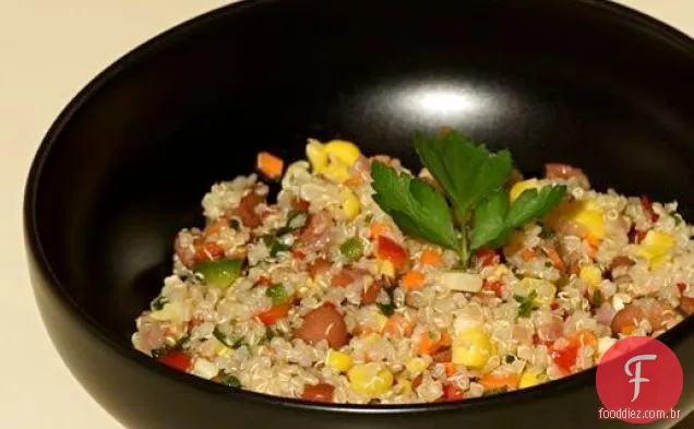 Saudável e delicioso: Salada De Quinoa Confetti