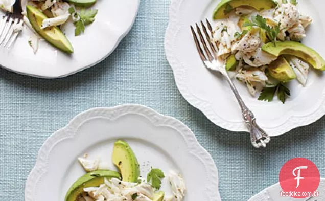 Salada De Caranguejo Das Índias Ocidentais