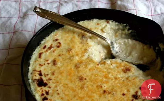Brunch De Domingo: Bacon Cheddar Grelhado Grits