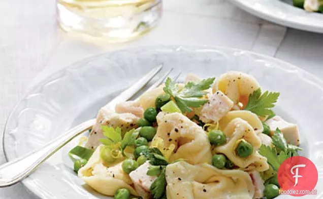 Salada de frango e Tortellini