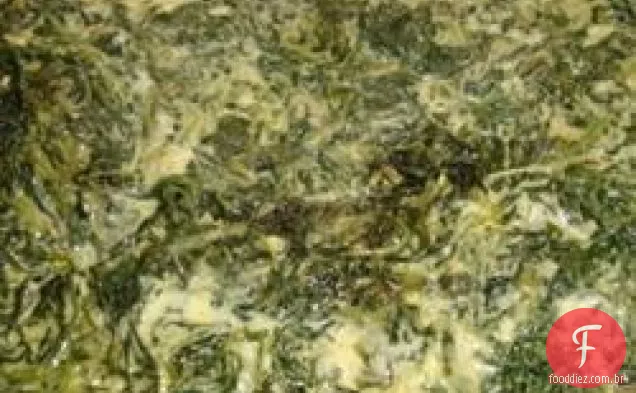 Espinafre Com Creme De Queijo