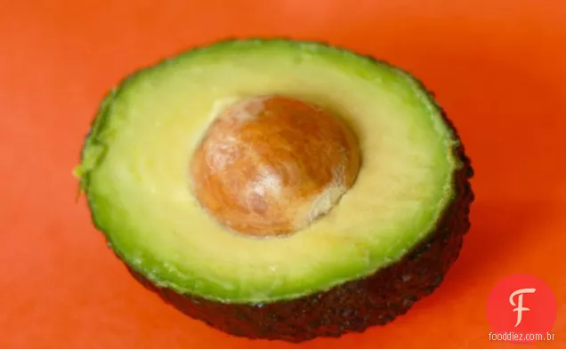 Salada de toranja de abacate com vinagrete balsâmico