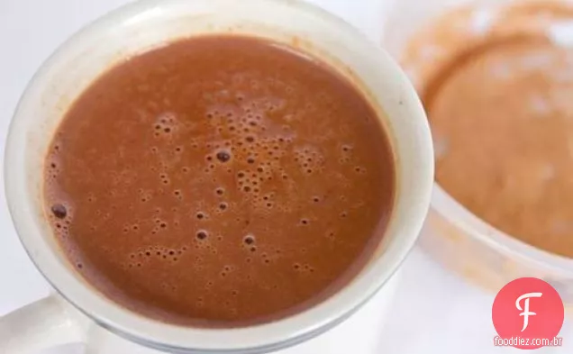 Mistura De Chocolate Quente Caseira Fácil
