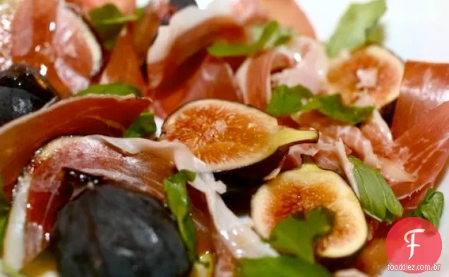 Delicioso em cinco minutos ou menos: Salada De Figo e mancha