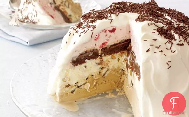 Mont Blanc Ice Cream Bombe