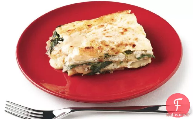 Espinafre, Pesto E Lasanha Fontina